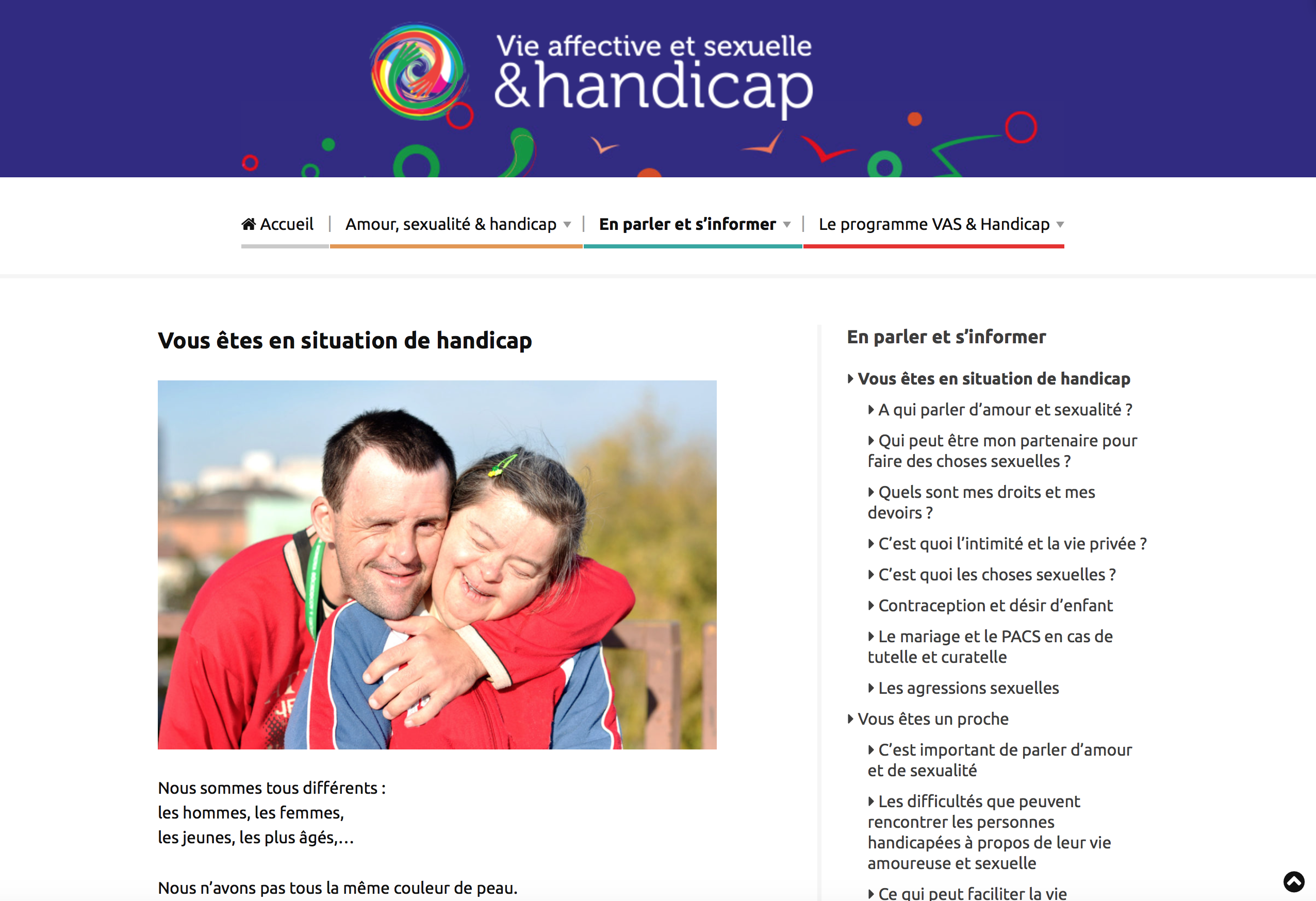 Site de rencontre pour handicapés gratuit et sérieux - France Belgique Suisse Canada