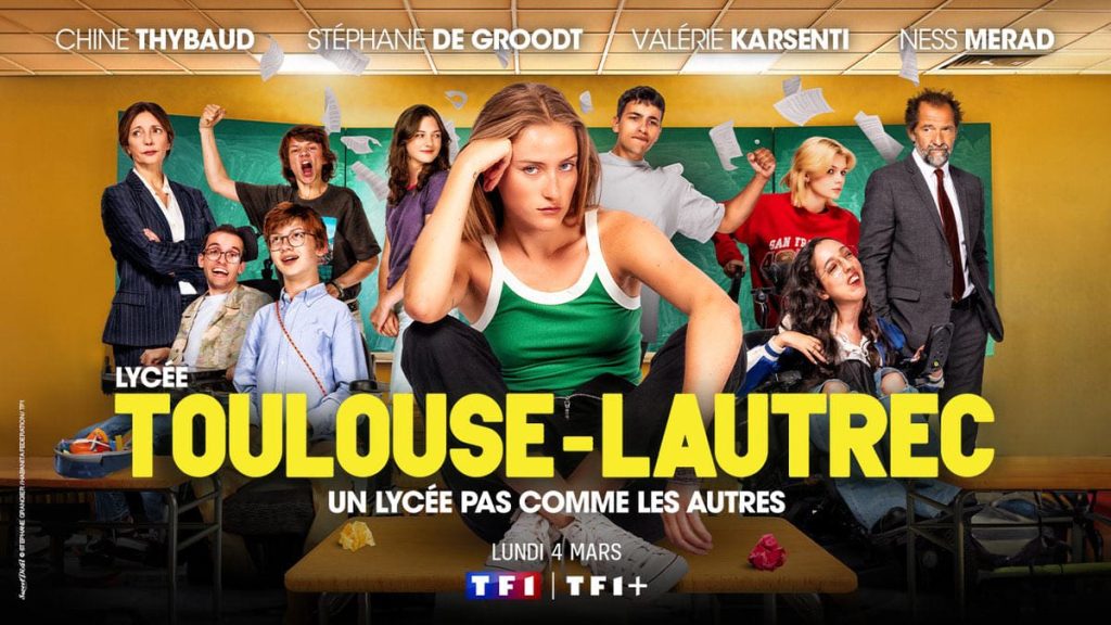 affiche de la sasion 2 de la série Lycée Toulouse-Lautrec